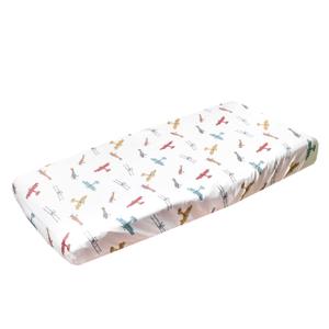 Copper Pearl Premium Knit Changing Pad Cover Soft, Stylish, and Universal Fit for All Standard Diaper Changing Pads, Trendy Design Changing Pad Covers, Ace