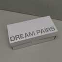 DREAM PAIRS Kitten Heels for Women Flip Flops Slip on Low Heels Open Square Toe Thong Heeled Strappy Sandals Slides Comfortable Dress Shoes (9.5, Black)