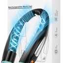 Amazon.com: Hionly AI Neck Fan, 6 Speeds Adjustable Portable Personal Fan Rechargeable, Faster Cooling Wearable Fan, Ultra Quiet for Home, Office, Travel, Outdoor : Home & Kitchen