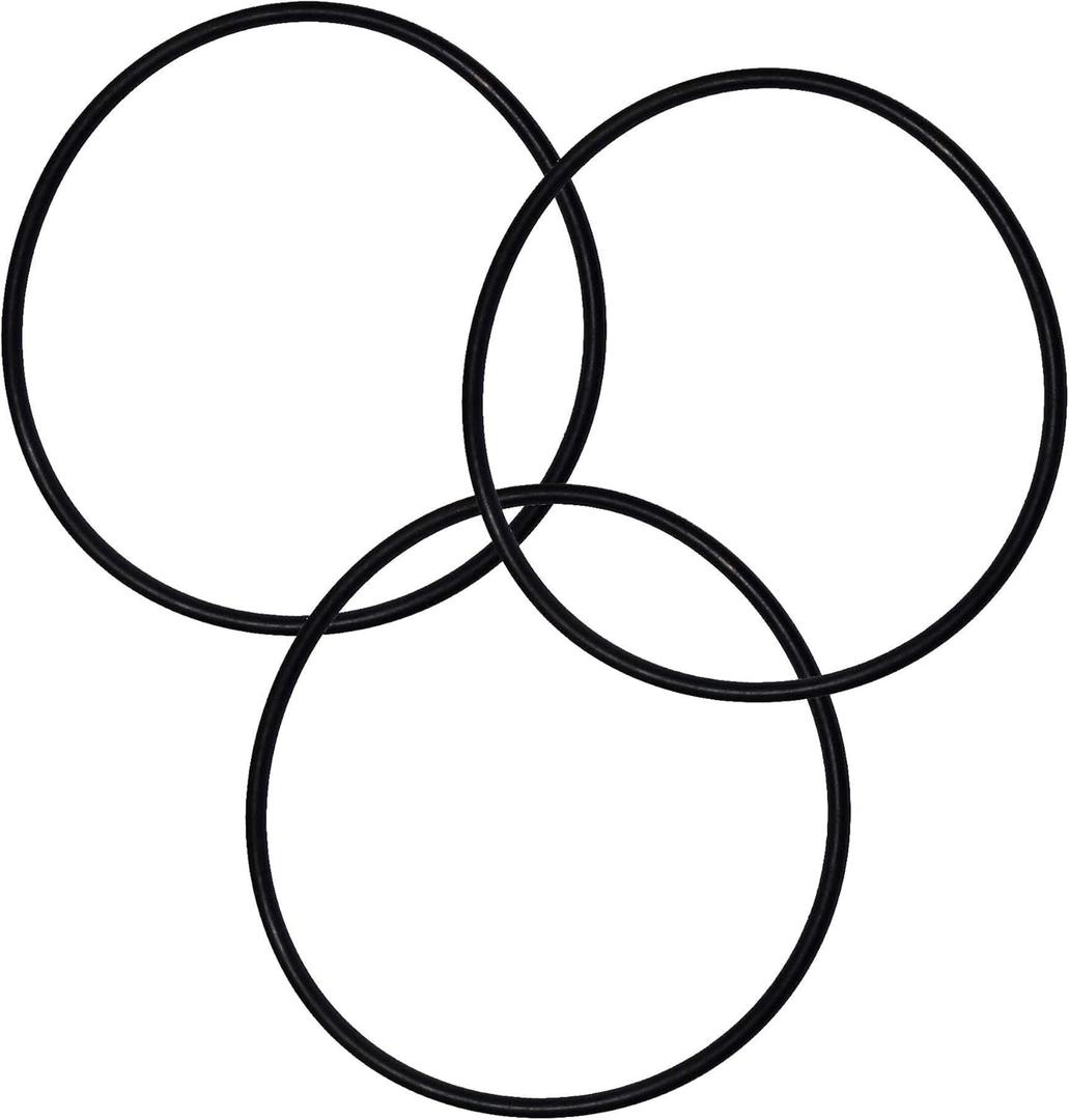 2 x Pentek 151122 Compatible Replacement Oring - Big Blue Style Water Filter Housings (3 Pack) - Buna-N Nitrile Rubber - Packaged Flat and Not Twisted Together - by Better H2O Products Inc.