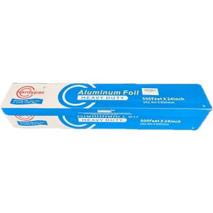 24 Inch Extra Wide Aluminum Foil Roll, 1000SQFT, 24 Inch Width x 500 Feet Length, Heavy Duty Aluminum Foil for Commercial, industrial, professinal, kitchen,grill and bbq