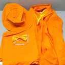 fun shack Orange Tuxedo Costume For Men, Orange Suit Outfit, 90s Movie Character Costume, Halloween Attire (X-Large)