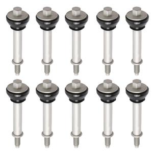 10 PCS Intake Manifold Bolts with Grommet Seals Fits for LS Engines 4.8L 5.3L 6.0L V8 1999-2006 OE# 89017783, 89017368,25323974, 25328620, 25165924, 25165925, 25168315