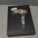 Hair Dryer with Smoothing Brush,160000RPM High Speed Blow Dryer,Negative Ionic Care Hair Dryer,Fast Drying Less Heat Damage Blow Dryer,Thermo-Control Low Noise with Diffuser, Black