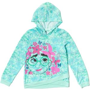 Disney Minnie Mouse Encanto Mirabel Girls Hoodie Toddler to Big Kid (7-8, Blue)
