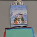 Evechole 24 Pack Christmas Gift Bags with Tissue Paper, Christmas Paper Bags with Handles 6 Styles Xmas Treat Bags Xmas Goody Bags Bulk Holiday Candy Goodie Bags for Xmas Winter Party Favors Supplies