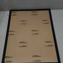 5x20 inch Satin Black Picture Frame