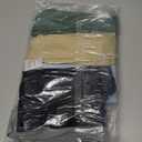 LALESTE Women's Boyshort Underwear Full Coverage Seamless Panties Soft Stretch Boxer Briefs 5 Packs (Blue/Green/Grey/Yellow/Black) S