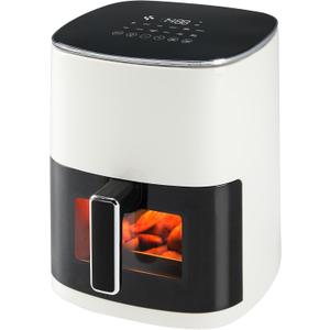 OLIXIS Air Fryer 6 Quart with Window Square Air Fryer 12-in-1 Air Fry, Roast, Reheat, Dehydrate, Bake, Steam, Fries, Custard, Chicken, Wings, Sea Food, Vegetabels,400F Beige OLIXIS Air Fryer 6 Quart with Window Square Air Fryer 12-in-1 Air Fry, Roast, Reheat, Dehydrate, Bake, Steam, Fries, Custard, Chicken, Wings, Sea Food, Vegetabels,400F Beige