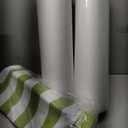 Set of 2 Chaise Lounge Cushions Outdoor, 3" Thick Lounge Chair Cushion Indoor Outdoor Furniture Cushion for Patio Pool (Green & White Stripe)