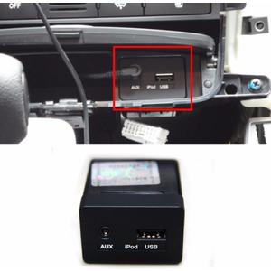 Aux iPod USB Reader Assy Black For KIA 2006-2014 Sedona Carnival OEM Parts