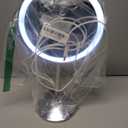 Lighted Makeup Mirror,1x/10x Magnifying Vanity Mirror with Light,3000 mAh Rechargeable Light up Mirror,3 Colors Brightness Adjustable, 2-Sided, 8" Round,360 Rotation, Gift for Women