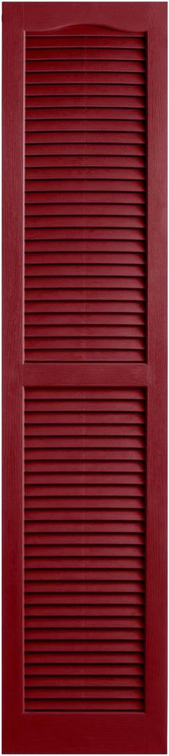 Alpha VNB1571CBOL Open Louver, 2 Pack, 14" x 71", Cranberry