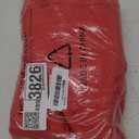 18pcs Polyester Cloth Napkins - 20 x 20 inch Red Dinner Washable Napkins with Hemmed Edges (18,Red)