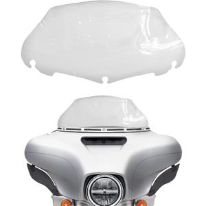 9" Windshield Windscreen for 2014-2024 Harley Davidson Touring Street Glide Electra Glide/Ultra Limited/Tri Glide FLHT FLHX FLHXS FLHTK, Clean