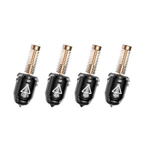FLASHFORGE Adventurer 5M Nozzle, All Sizes 4-Pack Nozzle Bundle, 280 High Flow 32mm/s Nozzle for Stable High-Speed Printing, Adventurer 5M Pro Hotend, 3S Quick-Detachable Nozzle