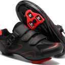 Cycling Shoes for Men Women Compatible with Peloton Bike, Indoor Spin Shoes with Pre-Installed Delta Cleats, Comfortable & Safe Unisex Outdoor Road Cycling Shoes