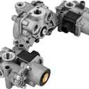 4725001230 S4725001230 Rear ABS Modulator Valve Compatible with Wabco Freightliner Kenworth Mack Meritor Volvo TDAS4725001230 S472-500-123-0 8235-S4725001230 6300-4725001230 WAB4725001230 4725001209