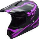 Adult 4 Wheeler Helmet, Motocross Helmet DOT/FMVSS-218 Certification Comfortable and Breathable Full Helmets for Locomotives Used in All Seasons, Small