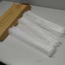 IEEK 6 PCS Acrylic Invisible Floating Bookshelf for Kids Room,15 inch Modern Picture Ledge Display Toy Storage Wall Shelf Vinyl Record Shelf U Shelves Storage Rack (Clear and Smooth)