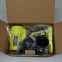 2025 Brushless Leaf Blower Cordless for Ryobi 18V Battery, Lightweight Electric Handheld Mini Blowers with 5 Attachments, Stepless Speed for for Small Areas Precision Cleaning (No Battery)