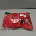 Red Velvet Cabinet Ribbon Bows, Thick Velvet Bow for Christmas Cabinets, Furniture, and Kitchen Decoration, 4 Pcs