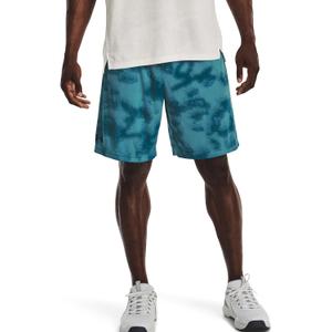 Under Armour Men's UA Tech Printed Loose Fit 10" Shorts Small Blue