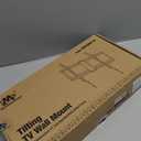 Mounting Dream TV Wall Mount for Most 37-75 Inch TVs, Universal Tilt TV Mount Fit 16", 18", 24" Stud with Loading Capacity 132lbs, Max Vesa 600 x 400mm, Low Profile Flat Wall Mount TV Bracket (Black)