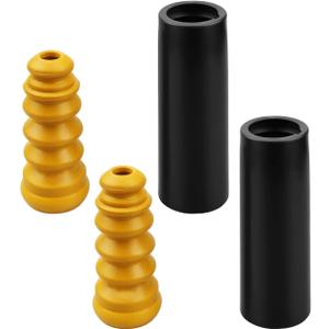 1J0512131B Rear Suspension Bump Stop Shock Absorber Strut Boot Kit Fit for VW Golf/Jetta/Polo/Audi A2/ SEAT Ibiza/Cordoba, Replacement Part Number 6Q0512131B, Rubber