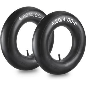 4.80/4.00-8" Tire Inner Tubes by Cenipar For Heavy Duty Cart,Like Hand Trucks, Garden Carts,Mowers And More, Pack of 2