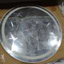 Large Vanity Desk with Mirror and Light- Makeup Vanity Set Table with Chair, Storage, Lighted Mirror, 8 Fabric Drawers & Power Outlet, Dressing Table Vanities for Girls Bedroom (2. Gold)