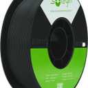 Ultra PLA Filament 1.75mm PLA 3D Printer Filament High Speed 30-600mm/s Dimensional Accuracy +/- 0.02mm, 1kg Spool (2.2lbs), Fit Most FDM 3D Printer (Matte Pla-Black)