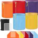 3 Pack 5 Gallon Filter Bags, Windspeed Oxford Cloth All-Mesh Filter Bags for 5 Gallon Bucket with Filter Screen and Storage Pouch(25 to 220-Micron)