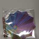 3D Printed Star Easter Fidget Toys Adults Teen with Detachable Handle, Dual Motion Sensory Toys with Auditory Feedback,Color-Changing Spiral for Stress Relief and Focus,Gifts for ADHD and Office Desk