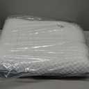 CushyOasis Memory Foam Pillows for Side, Back and Stomach Sleepers, Bed Pillow with Washable Cover and Breathable Mesh, Bed Pillow for Sleeping Standard Size (Grey)