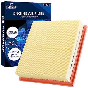KURIMUP CA10755 Replacement Engine Air Filter, Efficient Filtration Offers 99% Air Purification, Fit for Toyota Avalon/Camry/Highlander/Sienna (2011-2020),Lexus, Grand Cherokee, Dodge Durango.