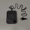 Coffee Mug Warmer, Coffee Warmer for Desk with Auto Shut Off & 3 Temperature Settings, Smart Coffee Cup Warmer for Desk, Candle Warmer for Tea, Milk, Coffee, Wax and Candle, Balck (Black)