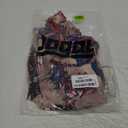 JOGAL Men's Flower Casual Button Down Short Sleeve Hawaiian Shirt (Large, Winered)
