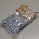 Kevin Textile Throw Pillow Covers Soft Corduroy Decorative Set of 2 Boho Striped Pillow Covers Pillowcases Farmhouse Home Decor for Couch Bed Sofa Living Room 16x16 Inch Blue Grey