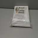 BGment Cream Natural Linen Look Semi Sheer Curtains 84 Inch Length 2 Panels Set for Bedroom, Grommet Light Filtering Casual Textured Privacy Sheer Curtains for Living Room (38 x 84 Inch, Ivory Cream)