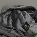 Waterproof Pet Blanket, Liquid Pee Proof Dog Blanket for Sofa Bed Couch, Reversible Sherpa Fleece Furniture Protector Cover for Small Medium Large Dogs Cats, Dark Gray Small40" x 28"