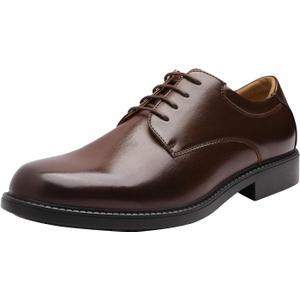 Bruno Marc Men's Business Shoes Derby Lace-Up Shoes Suit Shoes Leather with Oxford Lining Size 12