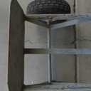 Steel Pneumatic Hand Truck Dolly - Tires, Powder -  Grey Dolly 50"x14"