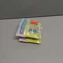 2 x Double-Sided Tape Roller, 0.24In16.4Ft, 360 Rotating Head, Refillable Core, Retractable Tape Dispenser for Scrapbooking and Crafts(Blue1 Main Body+ 4 Replacement Refills)