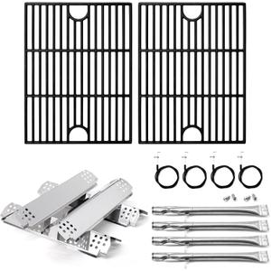 Adviace Replacement Parts for Nexgrill 4 Burner 720-0830X & 5 Burner 720-0888S Gas Grill, Replacement for 720-0830X Grate & 720-0830X Flame Tamer & 720-0830X Burners & 720-0830X Igniter