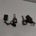 SEALIGHT H11/H8/H9 Fog Bulb, X4I 70,000LM Super Bright H11 Light Powersport, Cool White with Cooling Fan, Plug and Play, Pack of 2