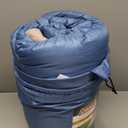 Coleman Sun Ridge 40°F Cool-Weather Sleeping Bag, Lightweight Adult Sleeping Bag with Soft Trim & Draft Tube, Machine Washable