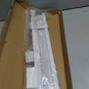 LazBlinds No Drill Cordless Aluminum Mini Blinds, 20'' W x 64'' H, White