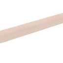 PRETYZOOM Wood Clothes Hanging Rod 19.68In Heavy Duty Closet Pole Wardrobe Bar Clothes Rail with Fixing Bases for Bedroom Closet Organization