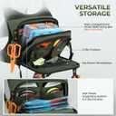 KastKing Bait Boss Water-Resistant Fishing Chest Pack With EVA Zip-Down Workstation, MOLLE Storage, Adjustable Chest Straps